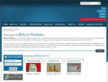 Tablet Screenshot of belcoindia.com